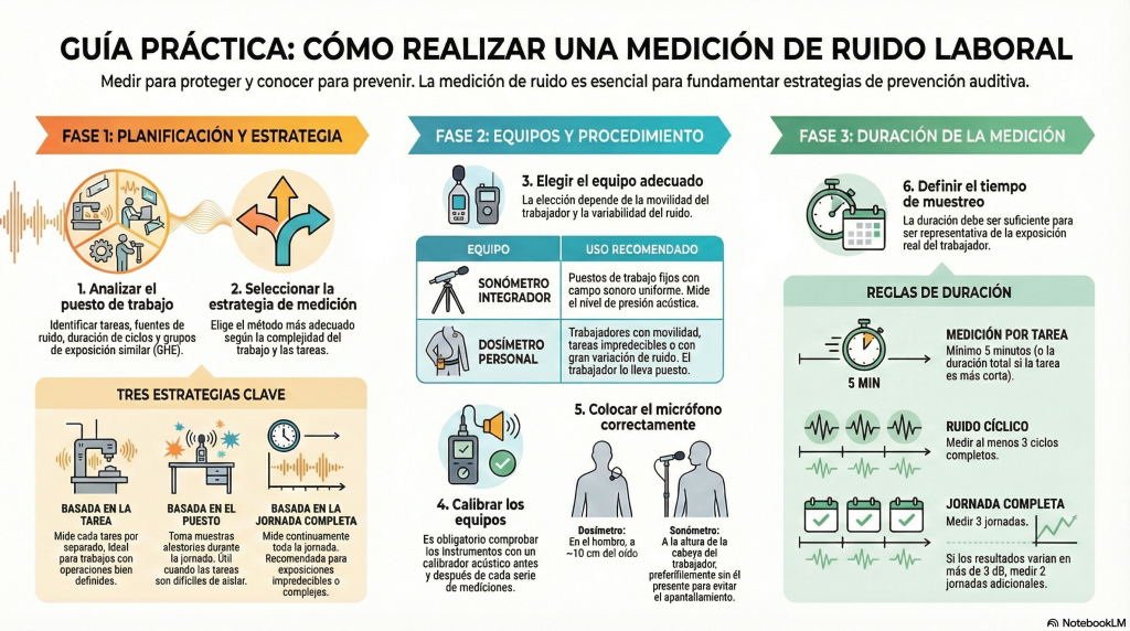 169. Como se hace una medicion de ruido en PRL