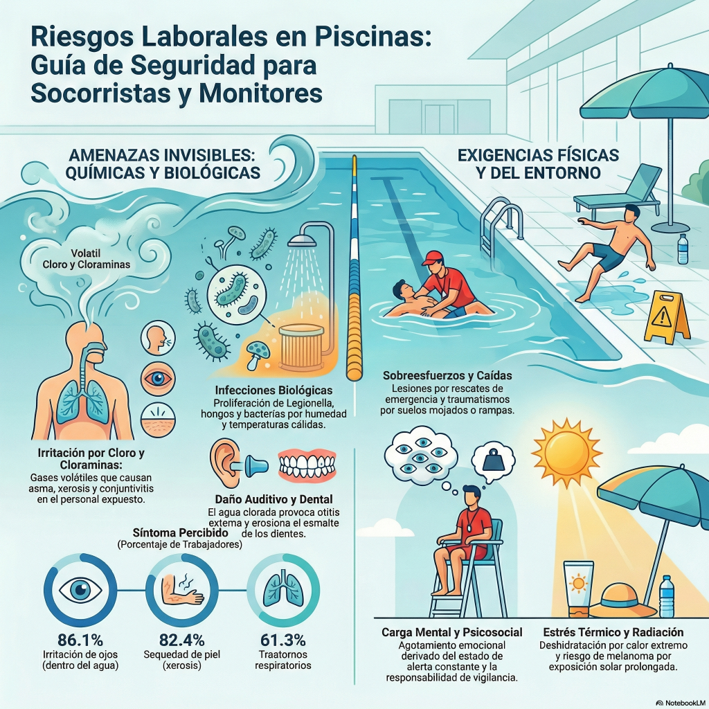 189. La PRL en piscinas y centros deportivos
