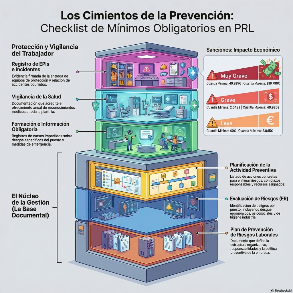 194. Check list de mínimos en Prevención de Riesgos laborales