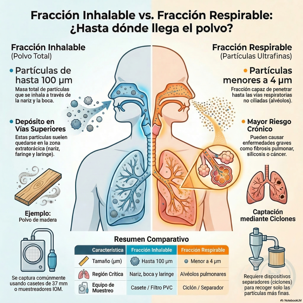 201. Que es la fraccion inhalable y la fraccion respirable