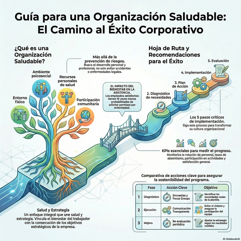 205. Que es una organización saludable