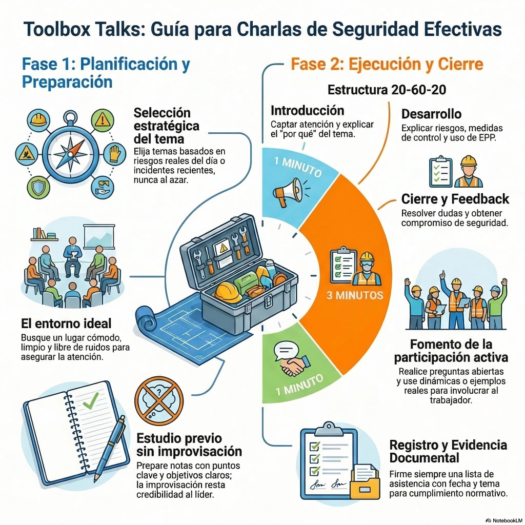 206. Toolbox talks qué son y cómo organizar charlas de seguridad de 5 minutos
