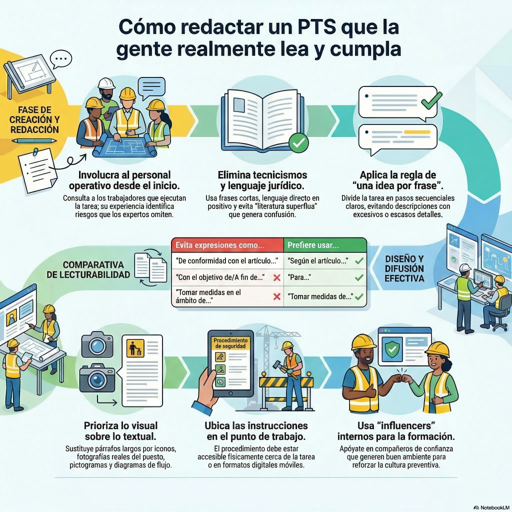 207. Cómo redactar un procedimiento de trabajo seguro que la gente realmente lea