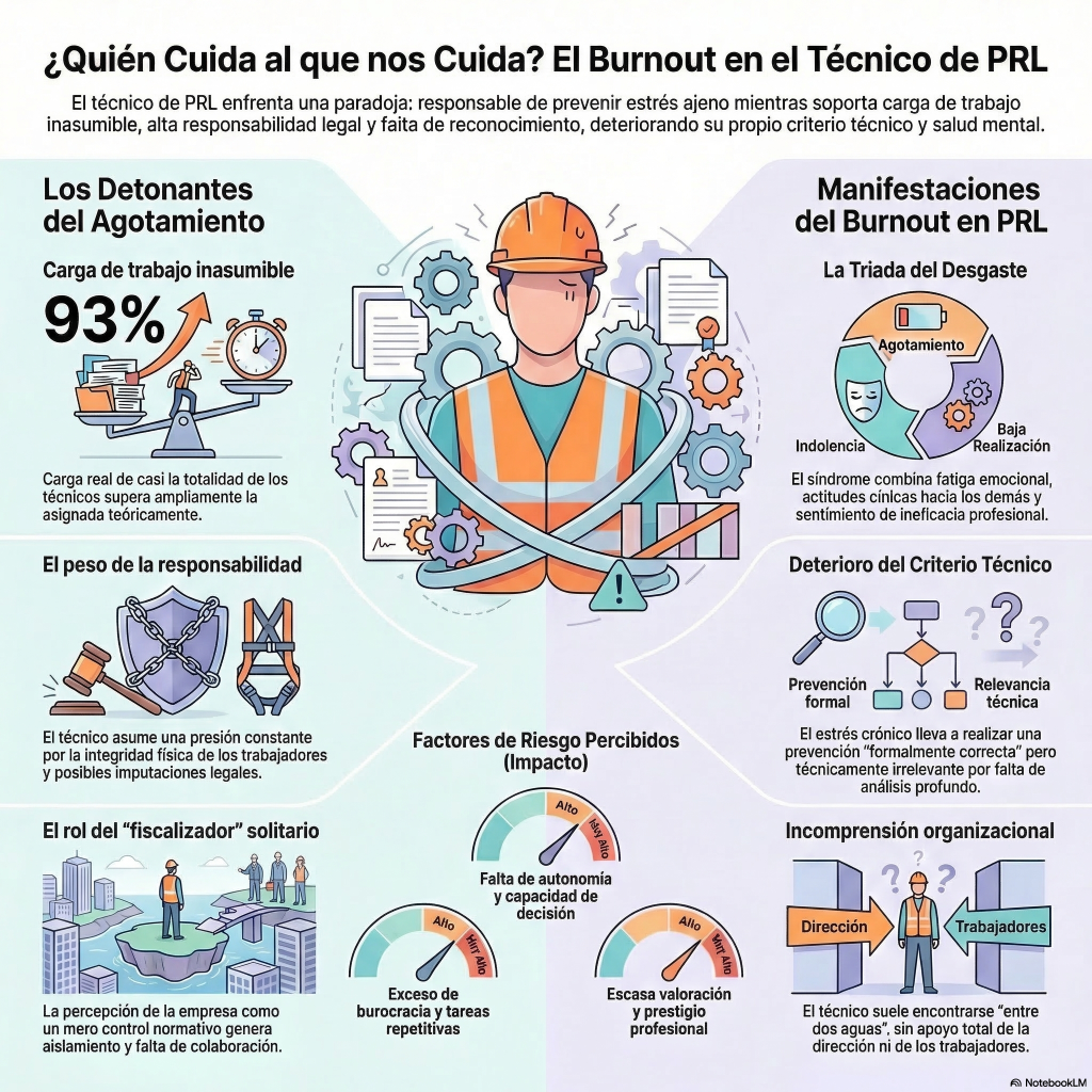 208. burnout del prevencionista_ La carga de trabajo del tecnico de PRL