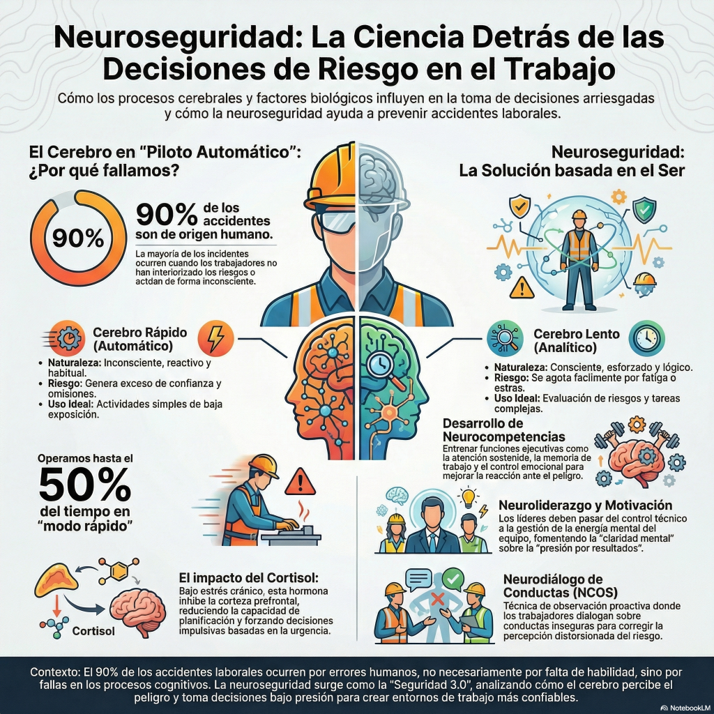 222. Neuroseguridad: qué dice la neurociencia sobre la toma de decisiones arriesgadas en el trabajo
