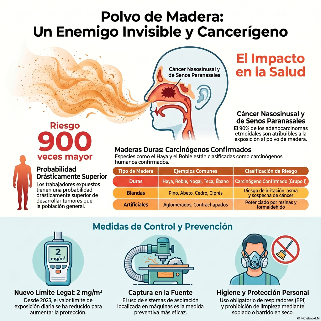 236. Polvo de madera cancerígeno