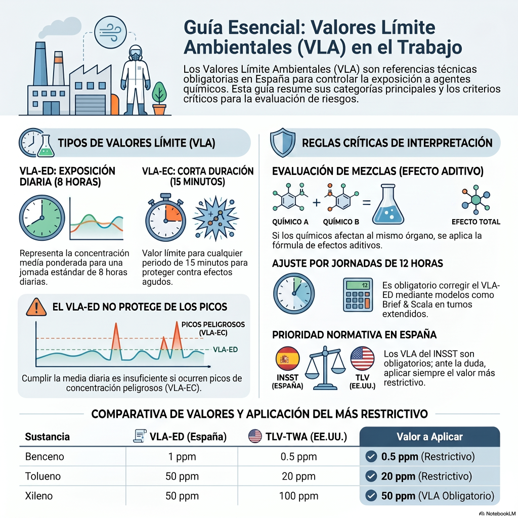 251. Qué son los Valores Límite Ambientales (VLA) y cómo se interpretan