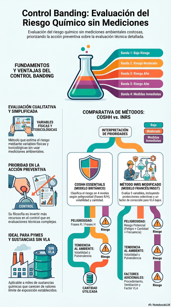 257. Control banding: evaluar el riesgo químico sin hacer mediciones