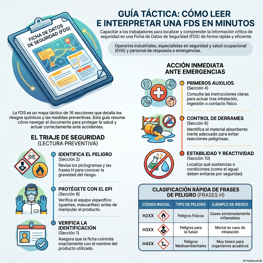260.Fichas de Datos de Seguridad (FDS): cómo leerlas e interpretarlas correctamente