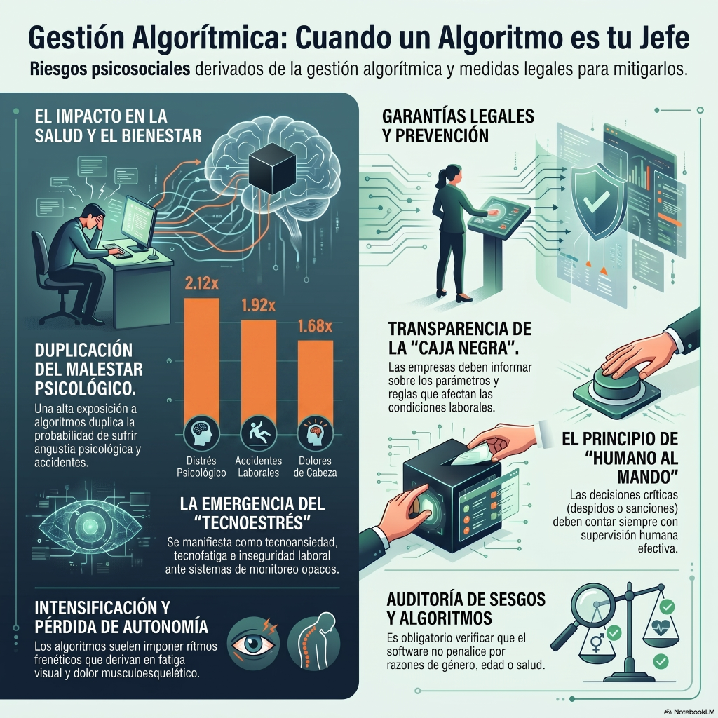 262. Gestión algorítmica y riesgos psicosociales: cuando un algoritmo es tu jefe