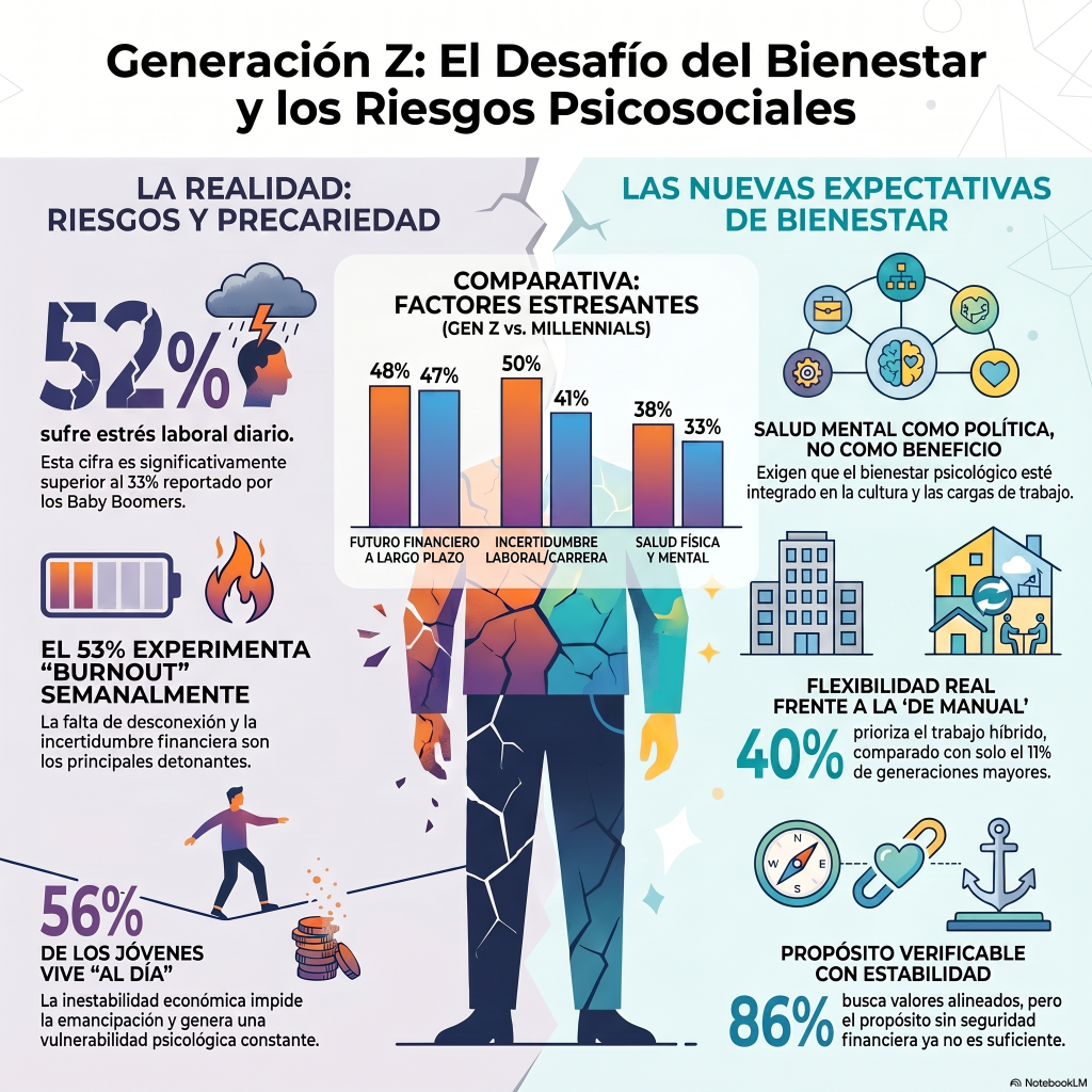 265. Generación Z en el trabajo: nuevas expectativas, nuevos riesgos psicosociales