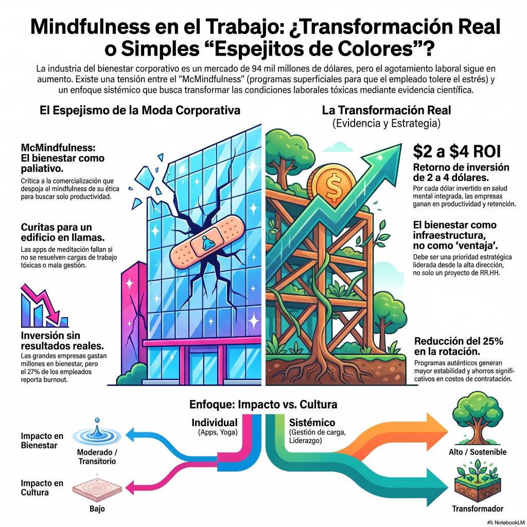 278. Mindfulness y bienestar en el trabajo: ¿evidencia científica o moda corporativa?